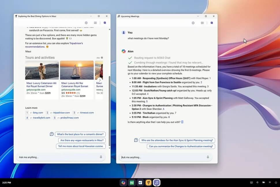 Project Aion: Copilot OS vazado da Microsoft 3 Vazamento do Project Aion sugere sistema operacional baseado em Copilot