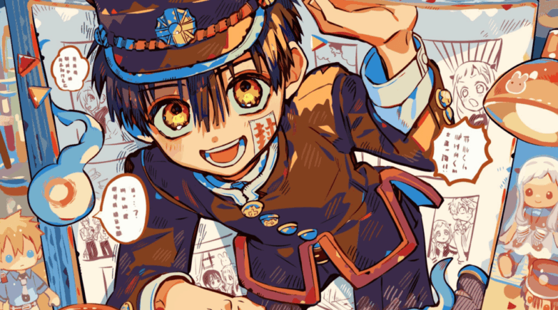 Imagem promocional do mangá Toilet-Bound Hanako-kun que retorna à Monthly GFantasy