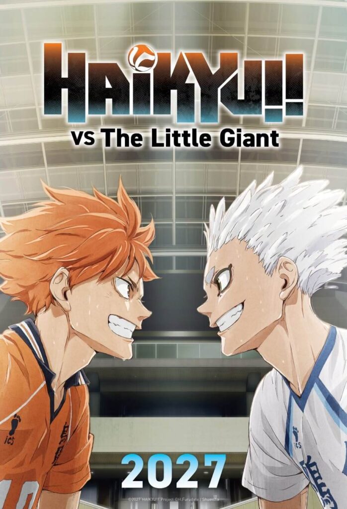 Versão em inglês do visual de Haikyu!! VS The Little Giant