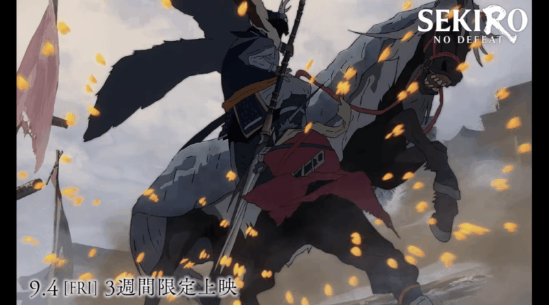 Sekiro No Defeat mostra Wolf enfrentando Gyobu no Castelo Ashina