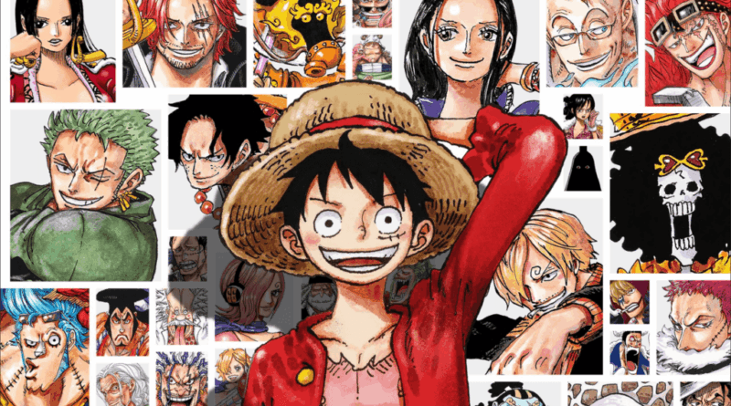 Luffy celebra vitória na enquete global de One Piece WT100