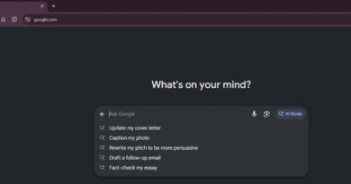 Nova página inicial do Google com IA e recursos do Gemini