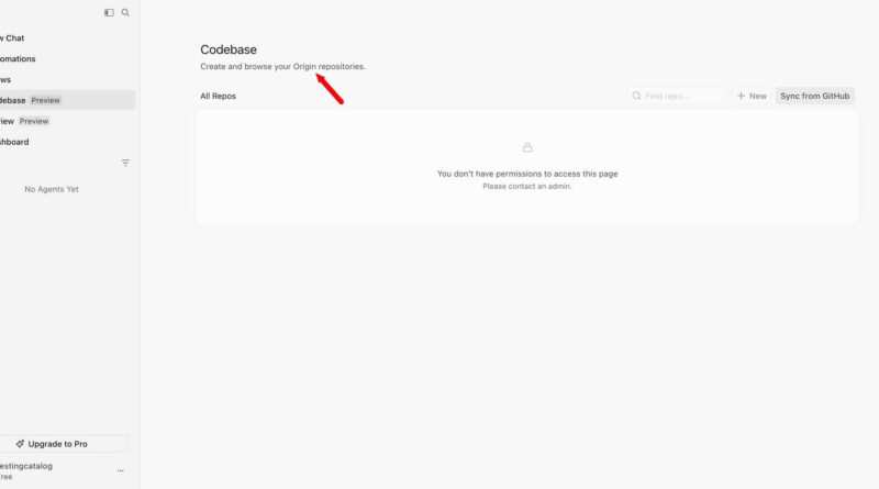 Cursor Origin prepara revisão automática no GitHub 1 Interface do Cursor Origin para Codebase e revisão de repositórios GitHub