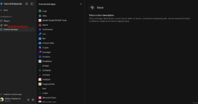 Gemini Enterprise mostra área de Plugins, conectores e Skills em interface corporativa