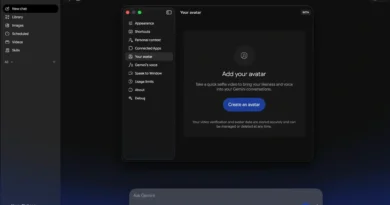Tela do Gemini desktop com indícios de avatares e plugins