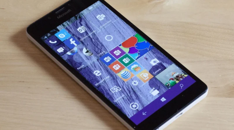Sistemas operacionais de celulares windows phone