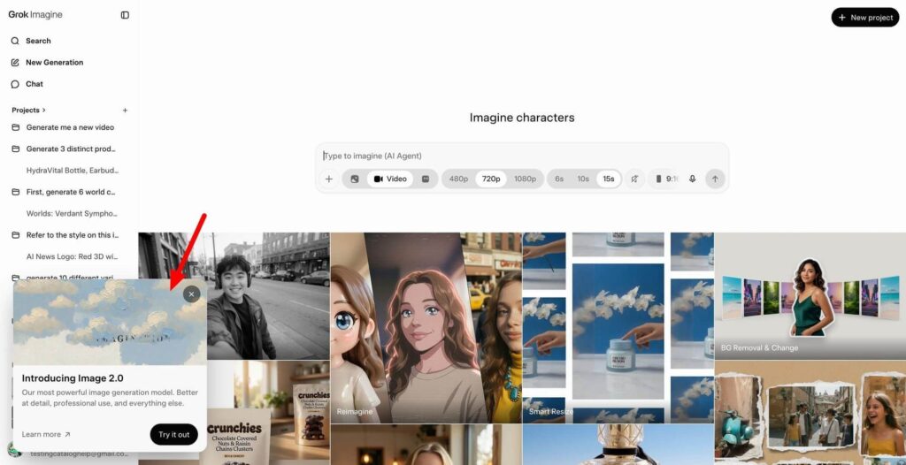 Grok Imagine Image 2.0 chega ao Quality Mode 2 Grok Imagine Image 2.0 no Quality Mode com ferramentas de edição por IA