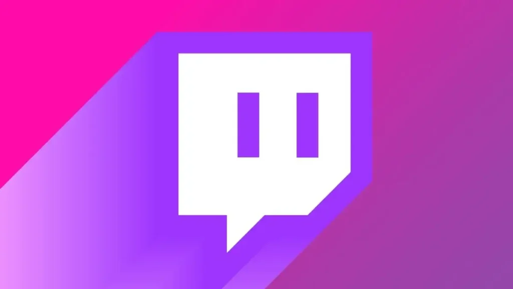 Logo da Twitch sobre fundo roxo em notícia sobre IA da Amazon