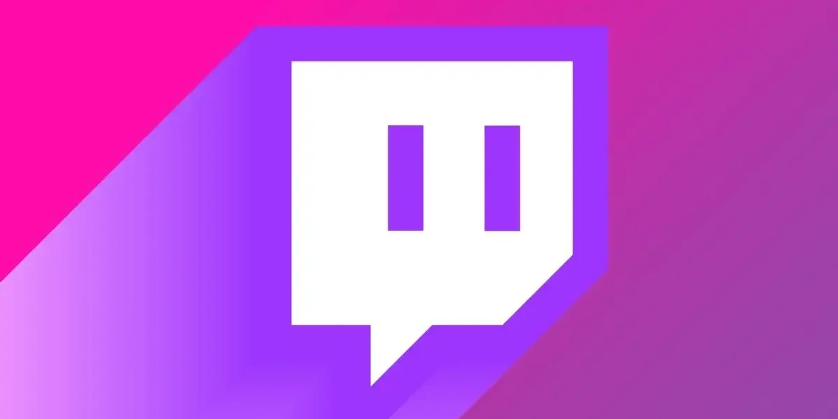 Logo da Twitch sobre fundo roxo em notícia sobre IA da Amazon