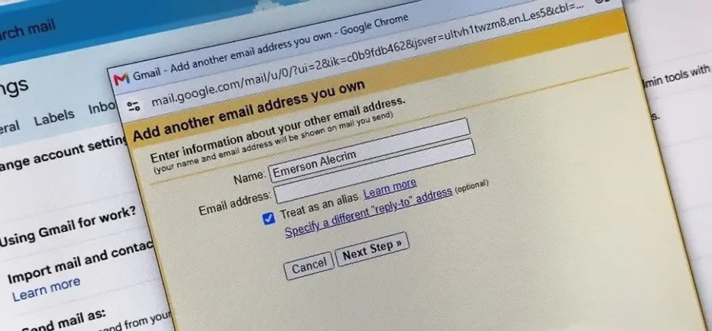 Gmail Enviar como acaba em 2027 para contas externas 3 Configuração do Gmail Enviar como para e-mails de outros provedores