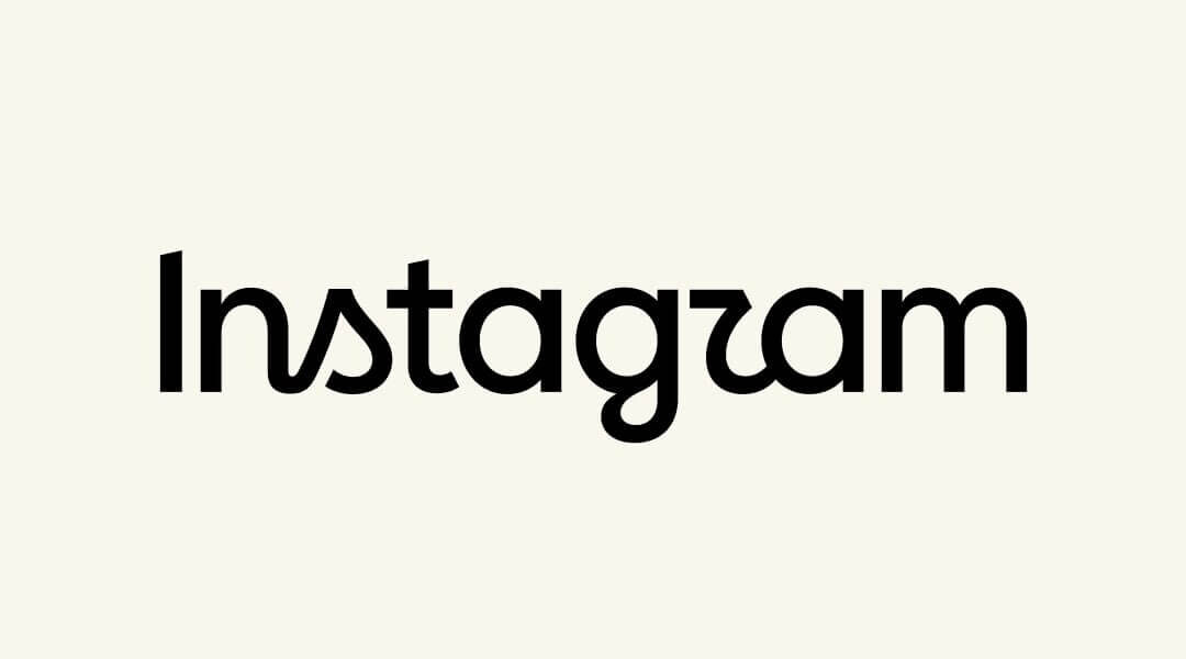 Novo logotipo do Instagram com marca textual redesenhada e tipografia cursiva