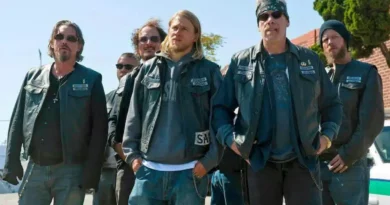 Personagens de Sons of Anarchy em imagem de divulgação da série