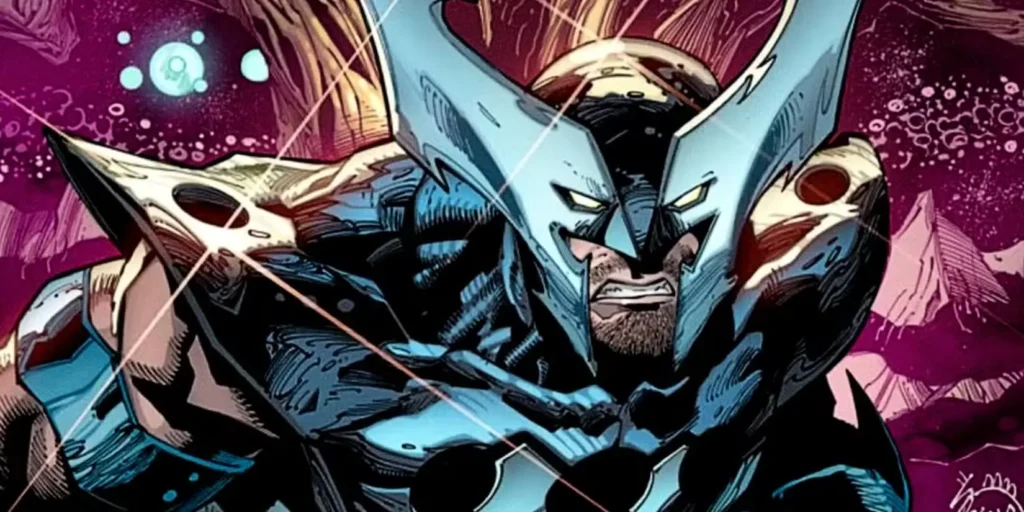 Os 10 Personagens Mais Fortes que o Homem-Aranha Venceu 12 wolverine wears a shiny suit of armor in marvel comics