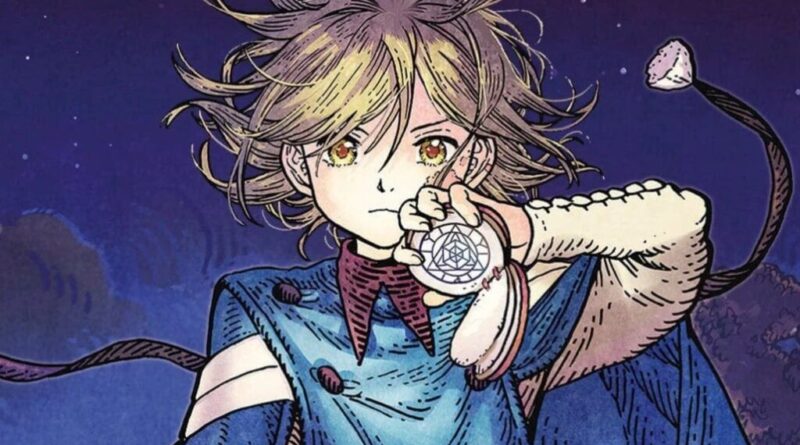 Ilustração de Witch Hat Atelier acompanha notícia sobre o progresso do mangá