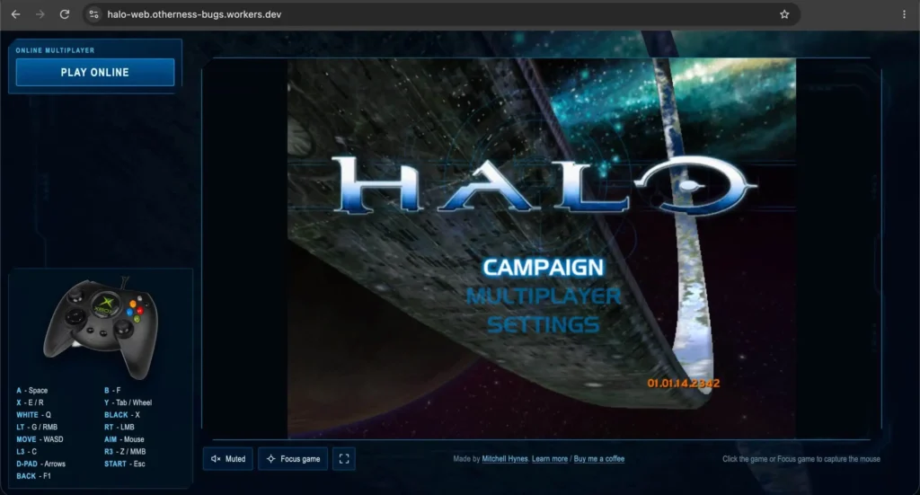 Halo no navegador ganha campanha e 128 jogadores 1 Halo no navegador exibe campanha e multiplayer do clássico de Xbox