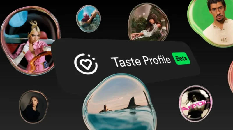 Taste Profile do Spotify mostra preferências e controles de recomendações por IA