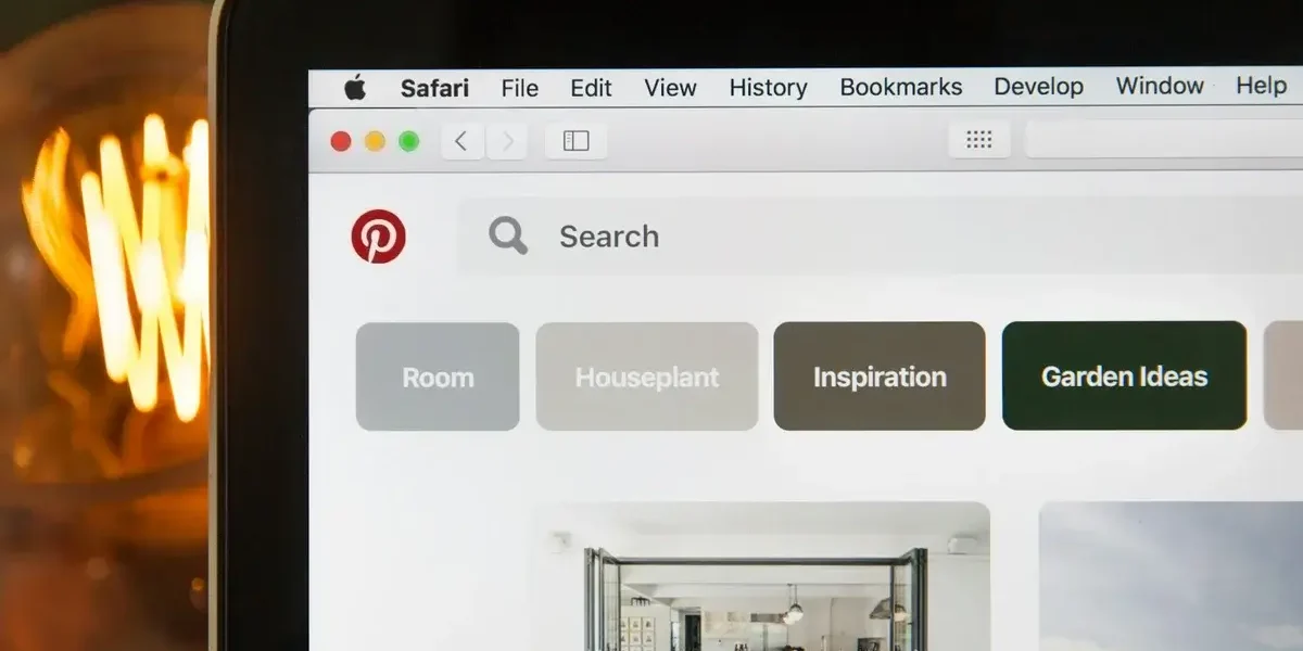 Pinterest Restyle usa IA para transformar decoração de um quarto por foto