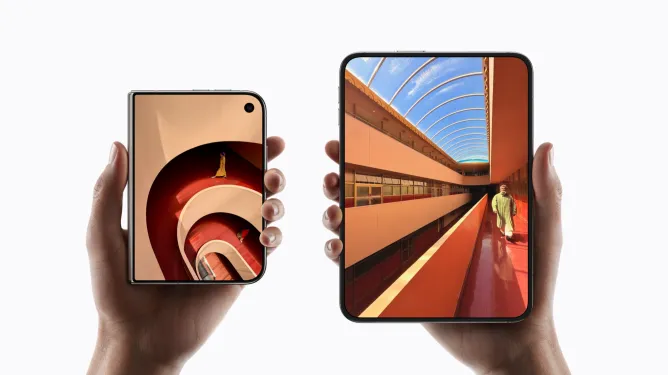 iPhone Duo: Apple revela seu primeiro dobrável 3 Apple iPhone Duo display sizes