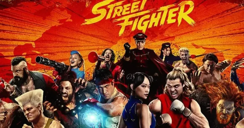 Imagem de divulgação do trailer do filme Street Fighter live-action