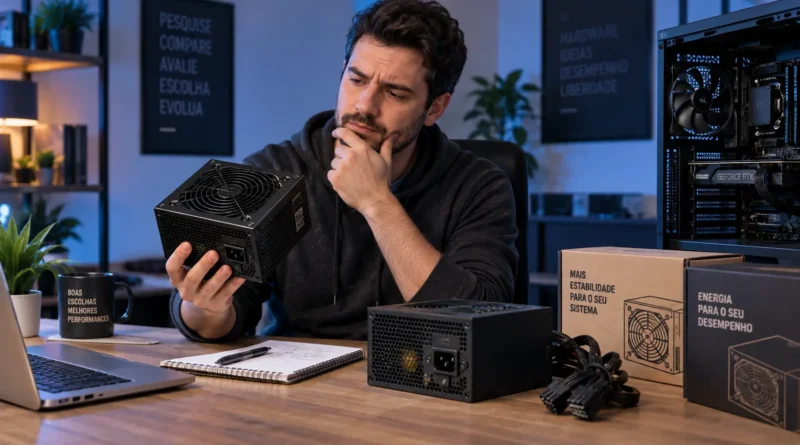 Como escolher uma fonte para PC