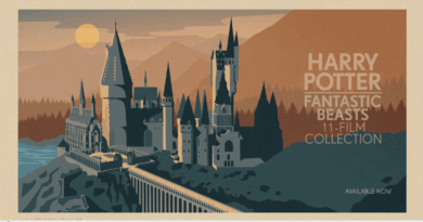 Anúncio de Harry Potter exibido pelo Bing Wallpaper no Windows 11