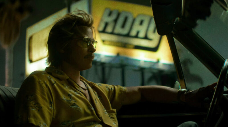Brad Pitt como Cliff Booth no trailer do filme da Netflix