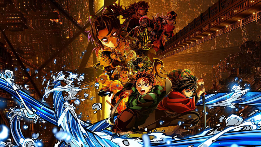 Demon Slayer Infinity Castle chega à Netflix em 2026 2 Demon Slayer Infinity Castle na Netflix com Tanjiro no Castelo Infinito