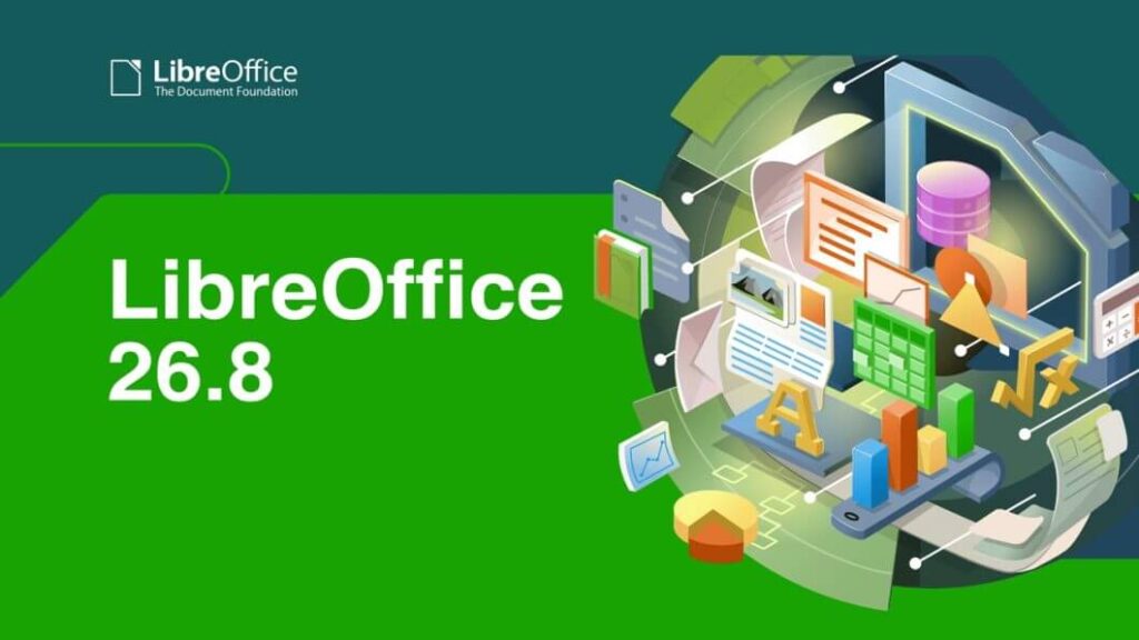 LibreOffice 26.8 supera 1 milhão de downloads 1 Tela do LibreOffice 26.8, suíte de escritório gratuita de código aberto