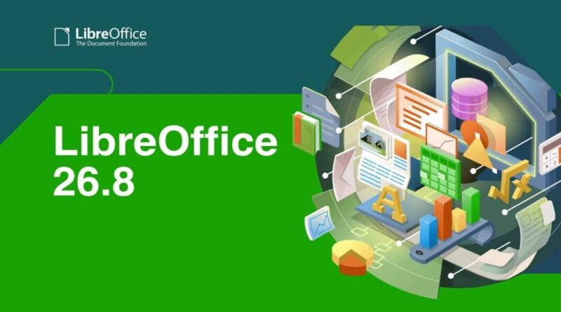 LibreOffice 26.8 supera 1 milhão de downloads 1 Tela do LibreOffice 26.8, suíte de escritório gratuita de código aberto
