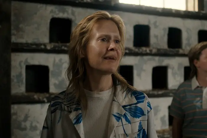 Final de Monstro Lizzie Borden explicado: entenda o fim da série 7 Sarah Paulson como Aileen Wuornos no final de Monstro Lizzie Borden