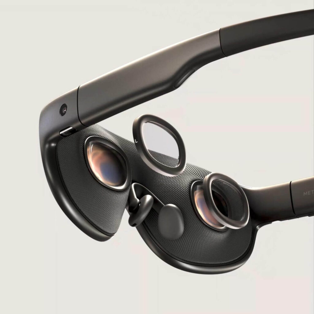 Meta Phoenix, headset de realidade virtual em formato semelhante a óculos