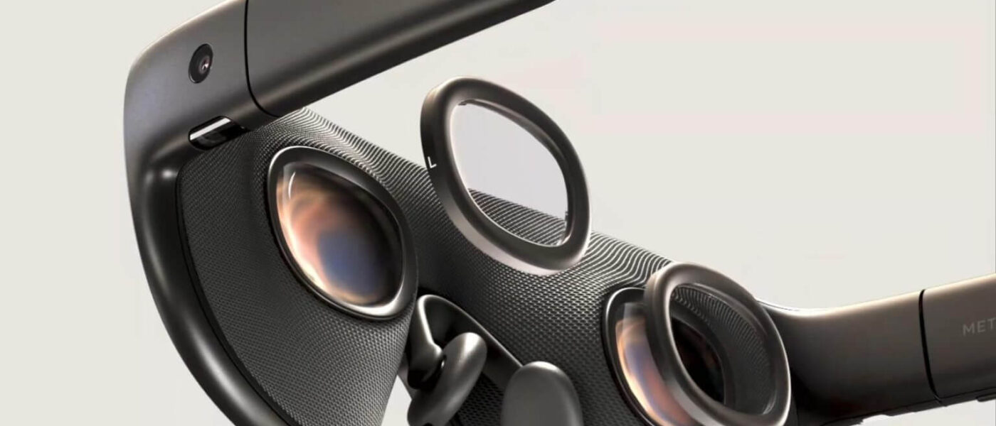 Meta Phoenix, headset de realidade virtual em formato semelhante a óculos