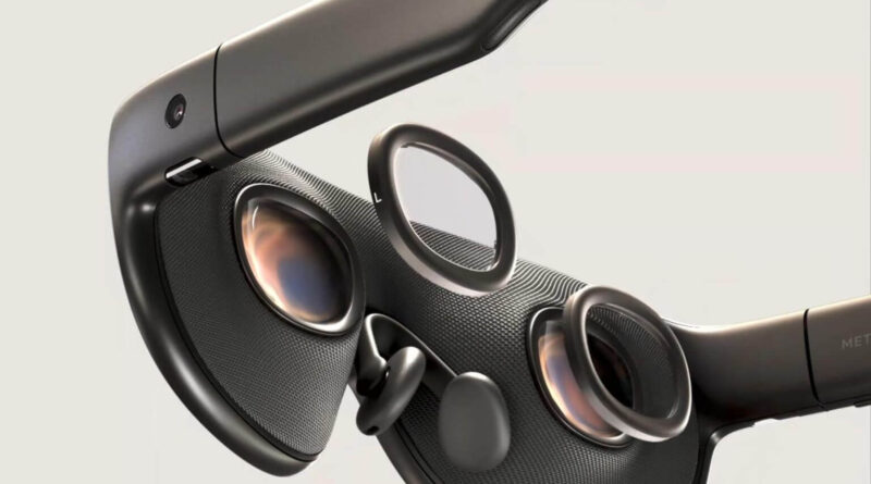 Meta Phoenix, headset de realidade virtual em formato semelhante a óculos