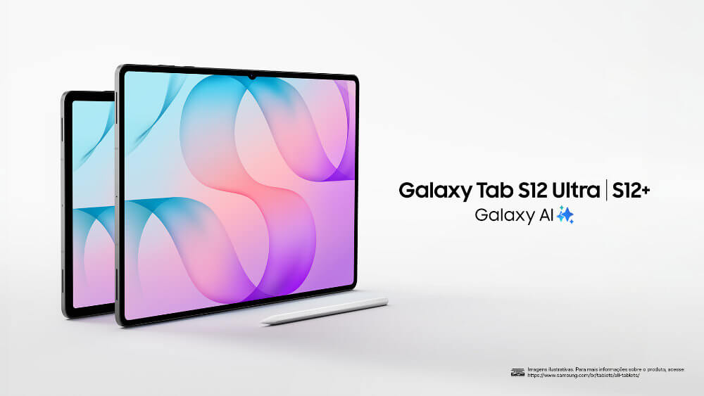 Galaxy Tab S12: Samsung aposta em bateria de 23 horas 4 Galaxy Tab S12 Ultra e S12 Plus com telas AMOLED e S Pen