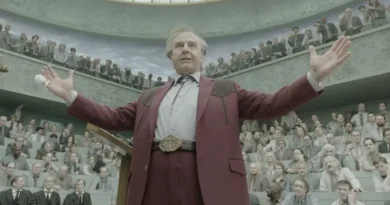 Tom Cruise caracterizado como Digger Rockwell no filme Digger