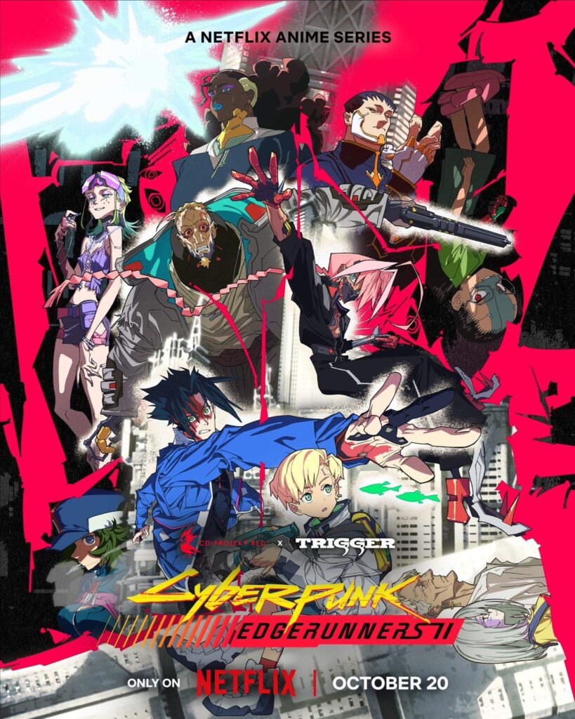 Cyberpunk: Edgerunners 2 ganha trailer e pôster 3 Pôster oficial de Cyberpunk Edgerunners 2 com quatro protagonistas