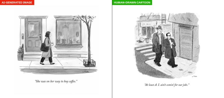 ChatGPT assina cartuns falsos de artistas reais 22 ChatGPT e cartuns falsos com assinaturas de artistas do The New Yorker
