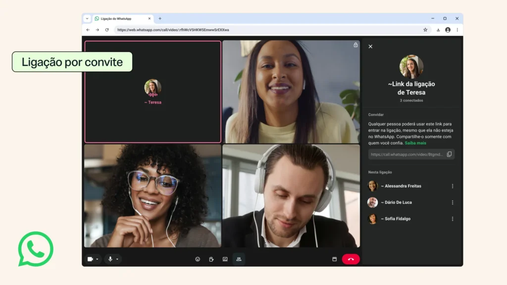 Ligações sem conta no WhatsApp: como funcionam 3 ligacoes sem conta no WhatsApp