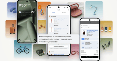 Tela do Google Universal Cart reúne produtos, preços e varejistas em carrinho único