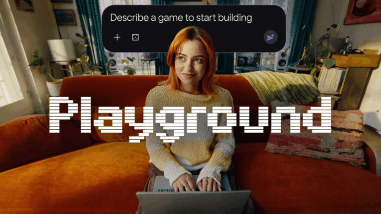 Google Playground permite criar jogos personalizados com inteligência artificial por prompts