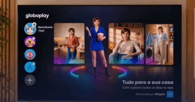 Tela do Globoplay ilustra publicidade Welcome Ads antes da seleção de perfil