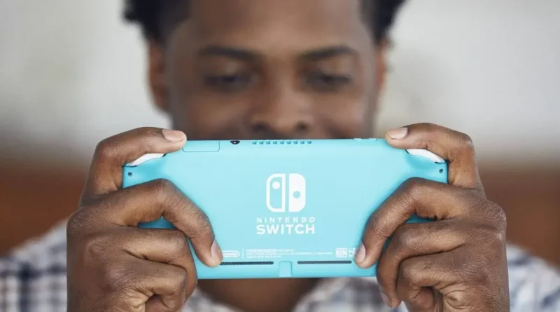 Nintendo Switch Lite Azul Turquesa, console portátil Nintendo em oferta no Pix
