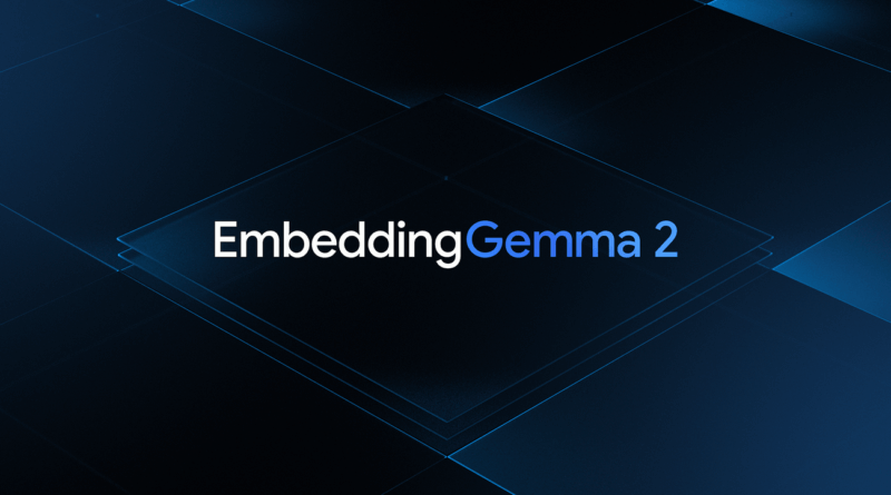 EmbeddingGemma 2 do Google para embeddings multimodais executados localmente