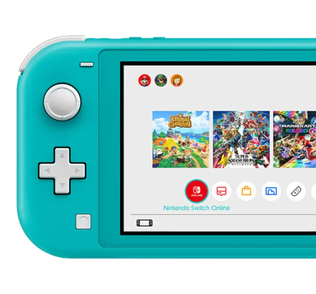 Switch Lite Azul Turquesa: R$ 1.376,55 no Pix