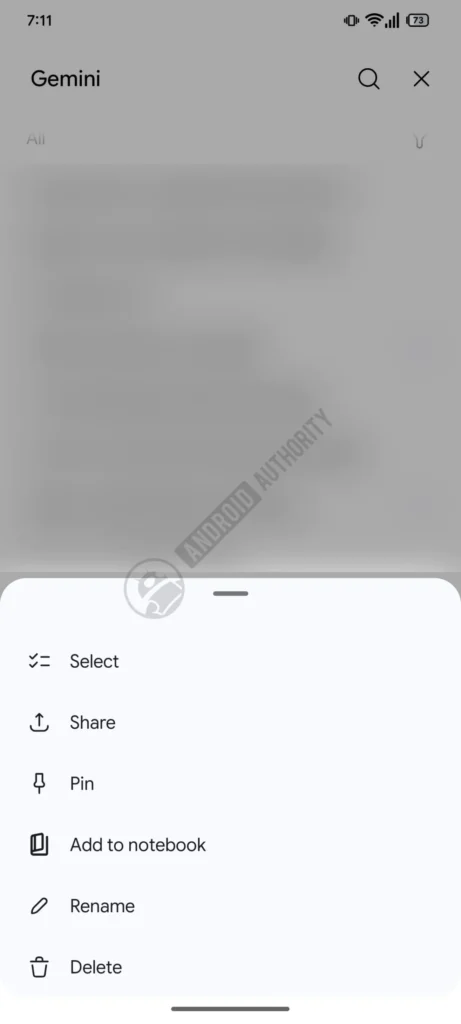 Gemini pode excluir conversas em massa no Android 5 gemini delete conversations 1 watermarked scaled 1