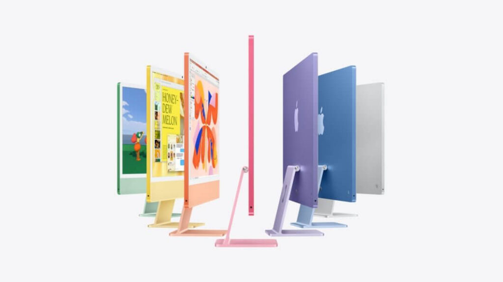 iMac de 24 polegadas com chip M6 e tela Retina 4,5K