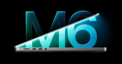 MacBook Pro de 14 polegadas com chip M6 em visualização frontal