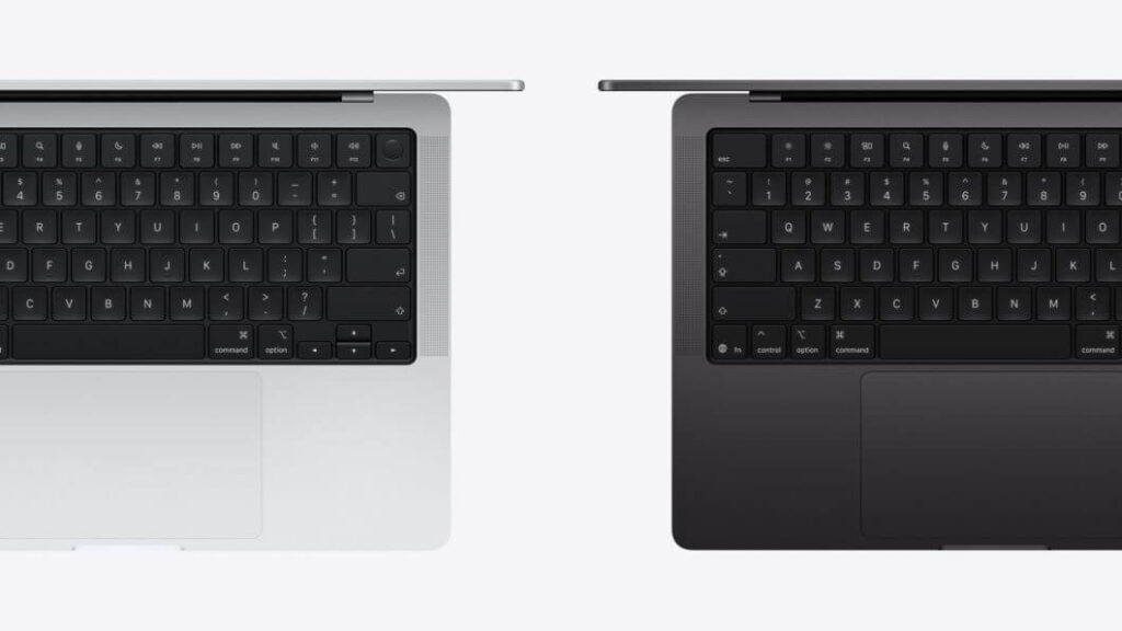 MacBook Pro M6 nas cores preto e prateado