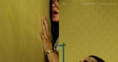 Cartaz de Backrooms Um Não-Lugar, filme de terror da A24 dirigido por Kane Parsons.