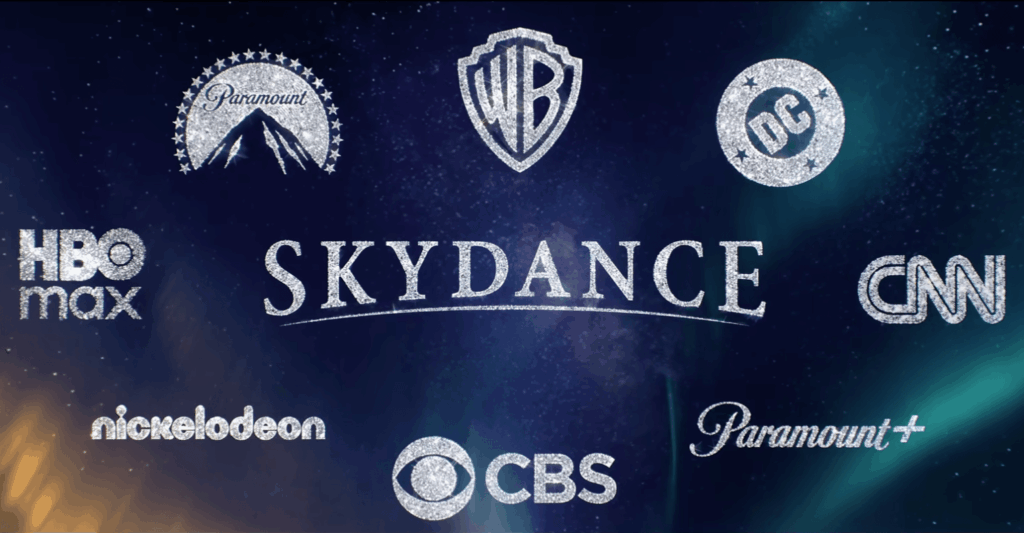 Skydance reúne Paramount, Warner Bros., HBO Max e Paramount+ em novo conglomerado